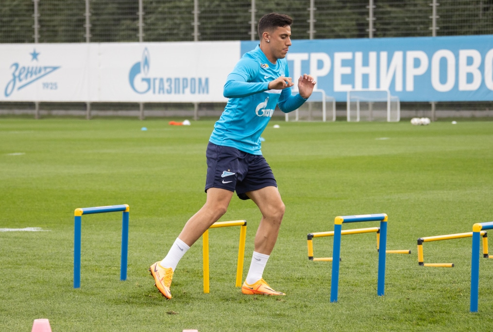 Открытая тренировка «Зенита» перед матчем с «Уралом»