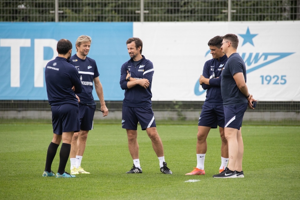 Открытая тренировка «Зенита» перед матчем с «Уралом»