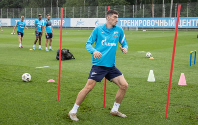 Открытая тренировка «Зенита» перед матчем с «Уралом»