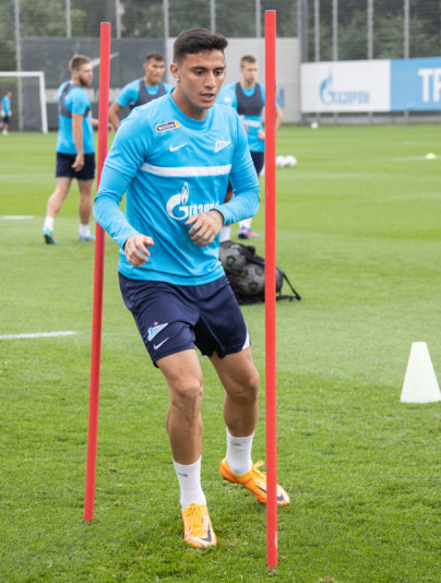 Открытая тренировка «Зенита» перед матчем с «Уралом»