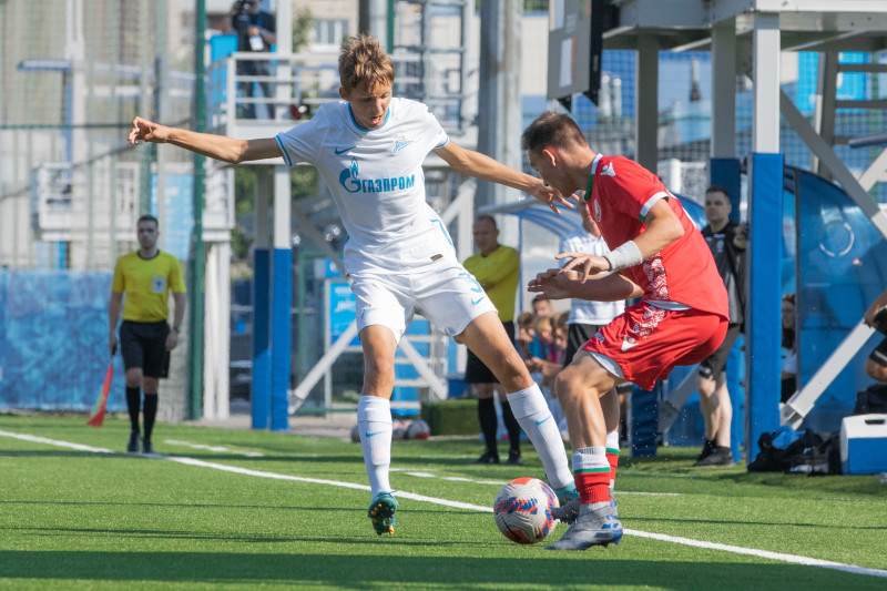 XV международный юношеский турнир памяти Ю. А. Морозова, «Зенит» — Сборная Беларуси