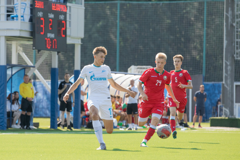 XV международный юношеский турнир памяти Ю. А. Морозова, «Зенит» — Сборная Беларуси