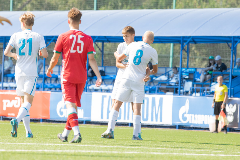 XV международный юношеский турнир памяти Ю. А. Морозова, «Зенит» — Сборная Беларуси