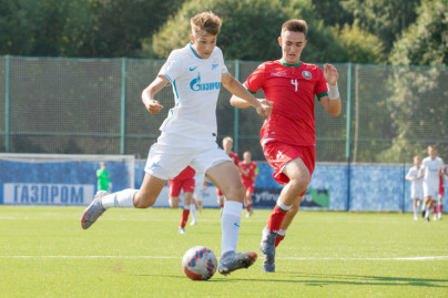 XV международный юношеский турнир памяти Ю. А. Морозова, «Зенит» — Сборная Беларуси