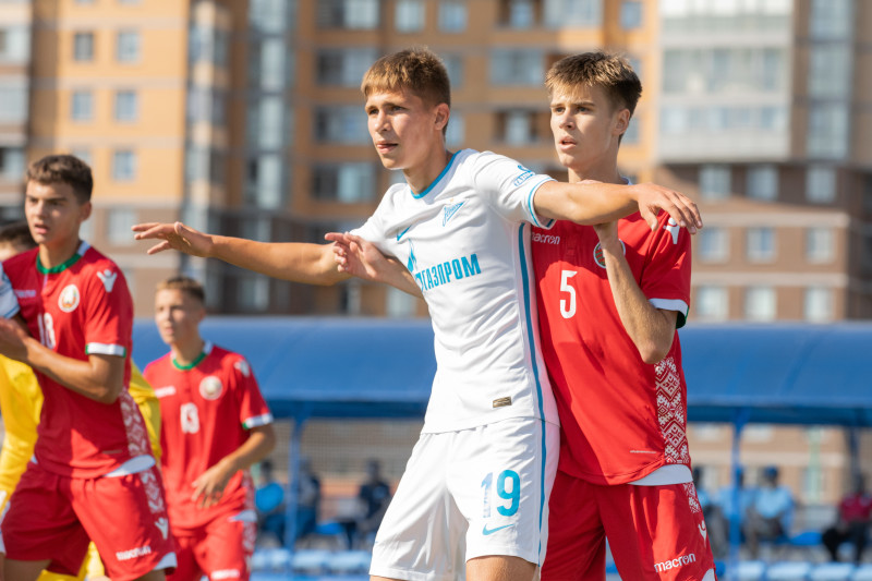 XV международный юношеский турнир памяти Ю. А. Морозова, «Зенит» — Сборная Беларуси