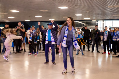 Фан-променад перед матчем «Зенит» —   «Факел»