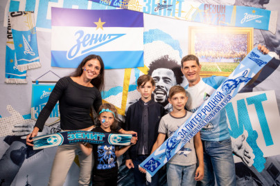 Фан-променад перед матчем «Зенит» —   «Факел»