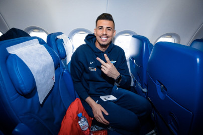 Команда в Пулково перед вылетом в Москву на матч со «Спартаком»