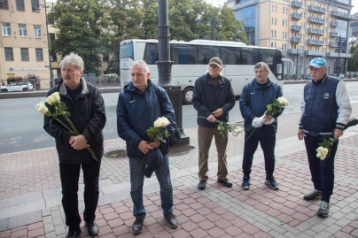 Ветераны «Зенита» почтили память Павла Садырина
