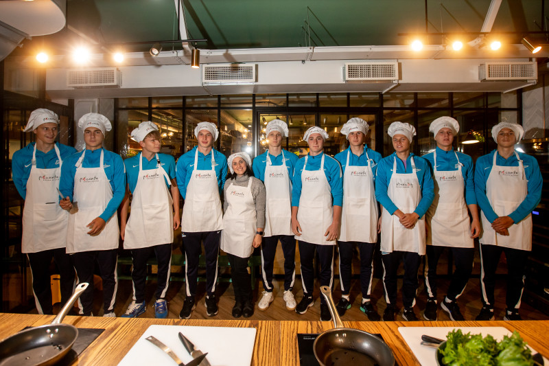 Воспитанники академии принимают участие в кулинарном мастер-классе