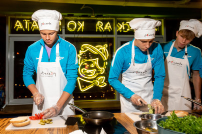 Воспитанники академии принимают участие в кулинарном мастер-классе