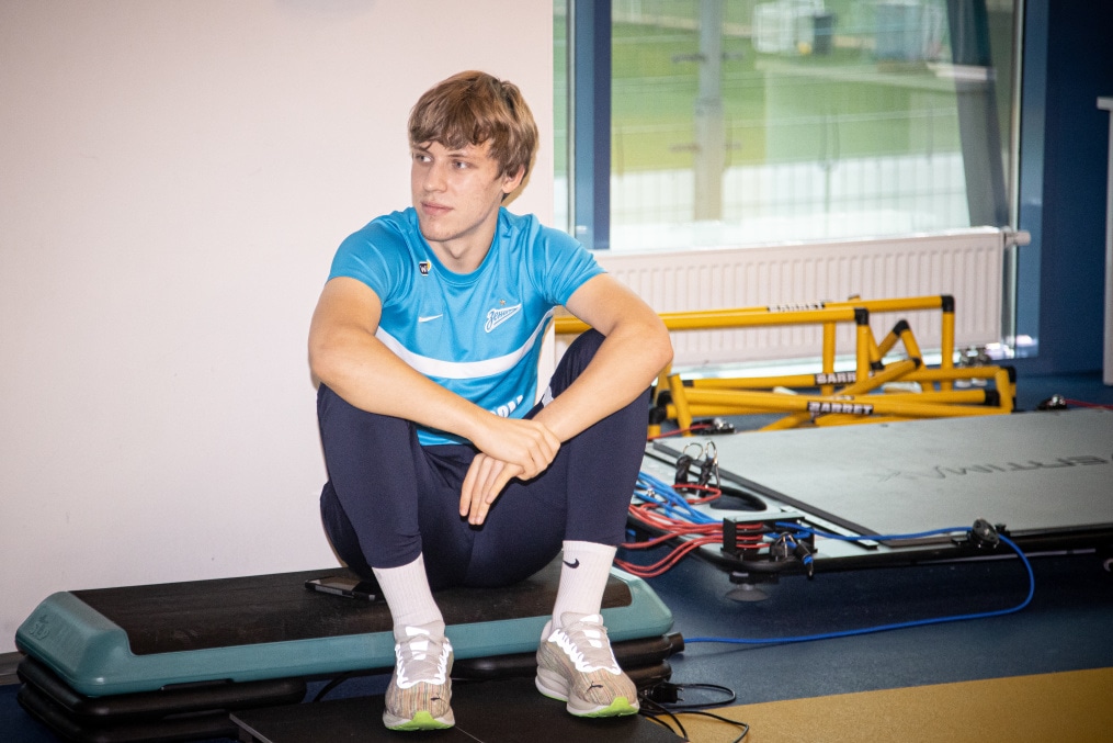 Тренировка основного состава «Зенита» после короткого перерыва