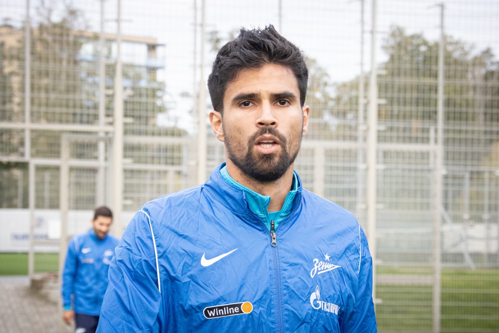 Тренировка основного состава «Зенита» после короткого перерыва