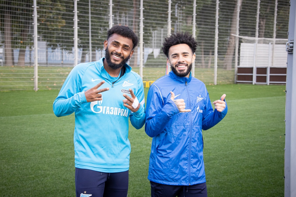 Тренировка основного состава «Зенита» после короткого перерыва