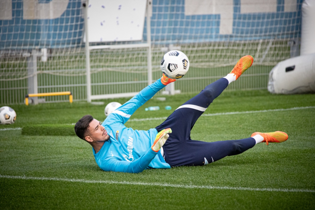 Тренировка основного состава «Зенита» после короткого перерыва