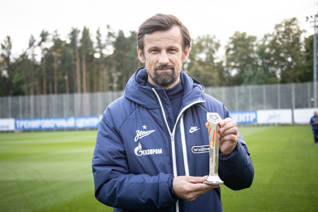 Тренировка основного состава «Зенита» после короткого перерыва