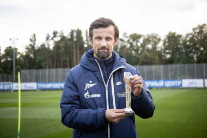 Тренировка основного состава «Зенита» после короткого перерыва