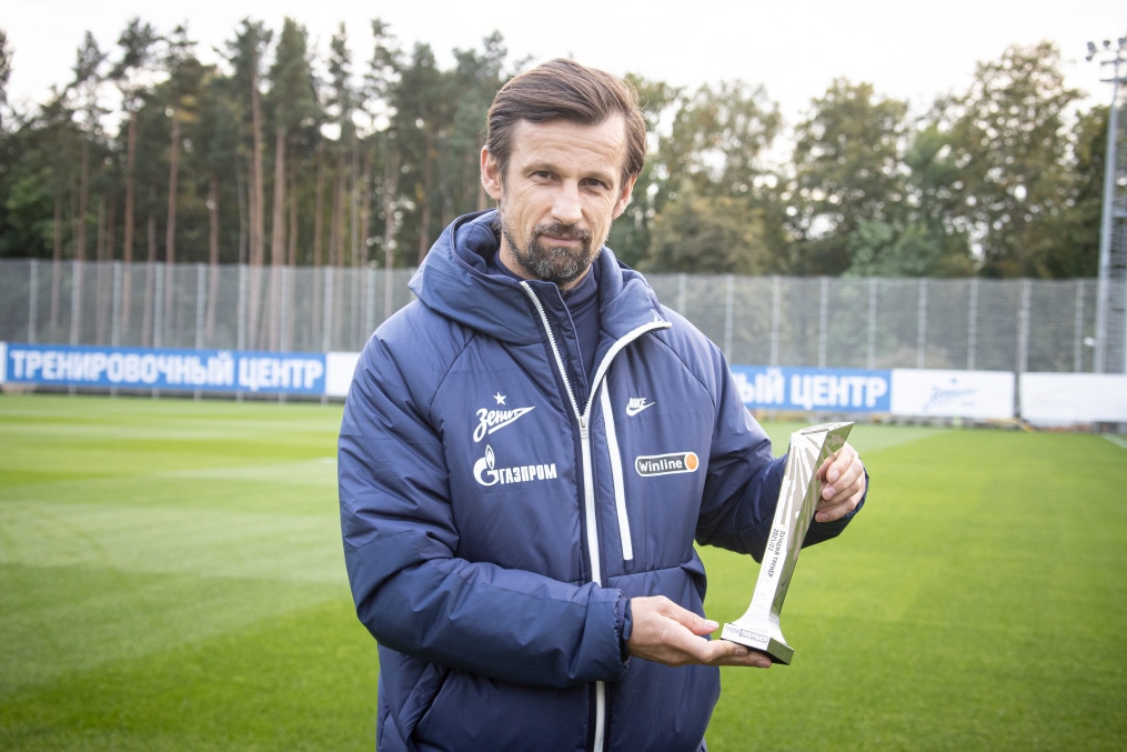 Тренировка основного состава «Зенита» после короткого перерыва