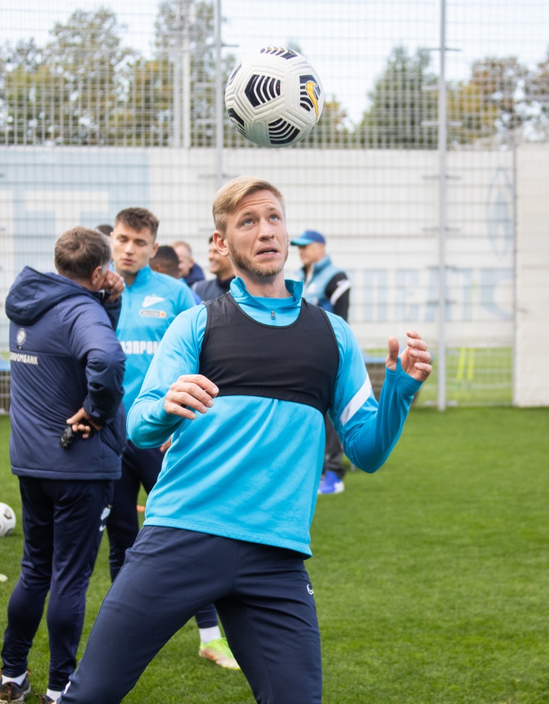 Открытая тренировка «Зенита» перед матчем со «Спартаком»