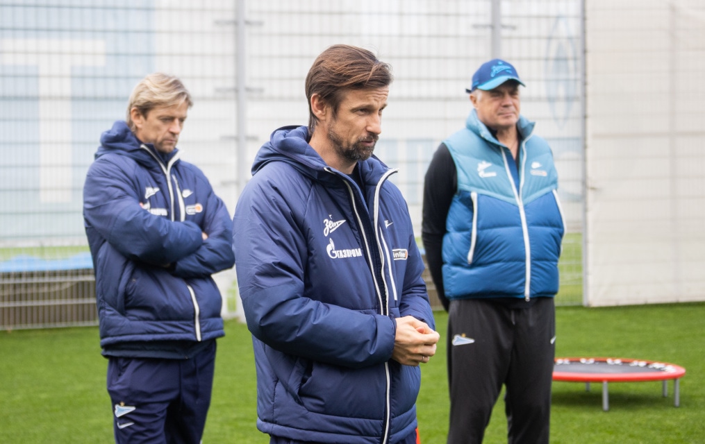 Открытая тренировка «Зенита» перед матчем со «Спартаком»