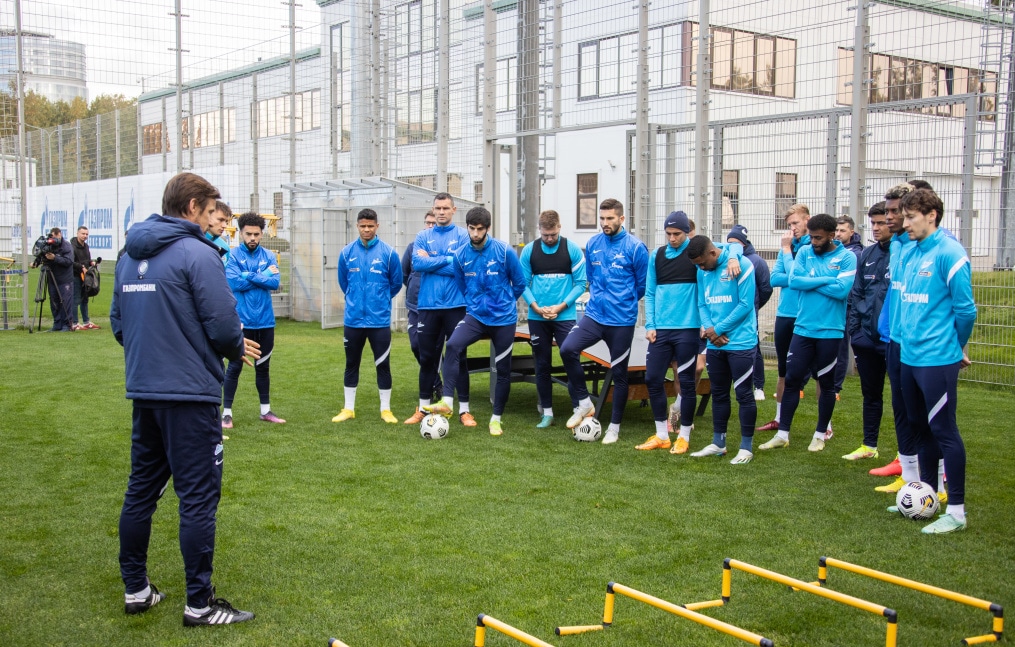 Открытая тренировка «Зенита» перед матчем со «Спартаком»