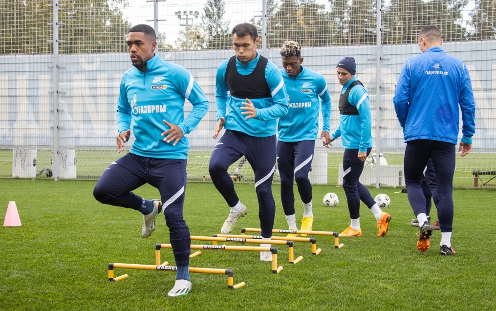 Открытая тренировка «Зенита» перед матчем со «Спартаком»