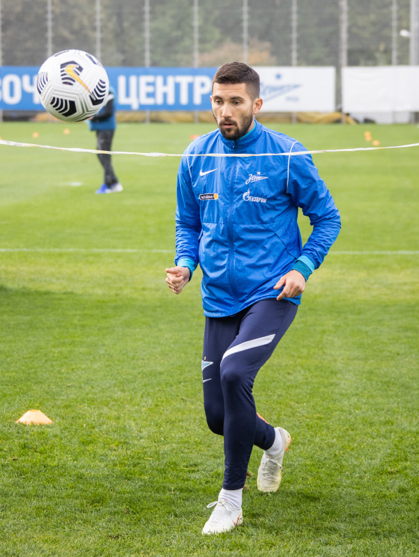 Открытая тренировка «Зенита» перед матчем со «Спартаком»