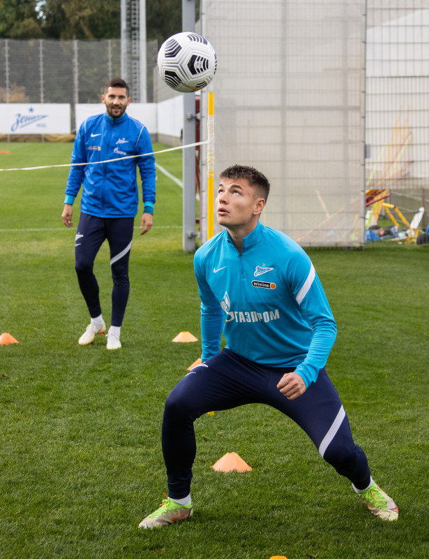 Открытая тренировка «Зенита» перед матчем со «Спартаком»