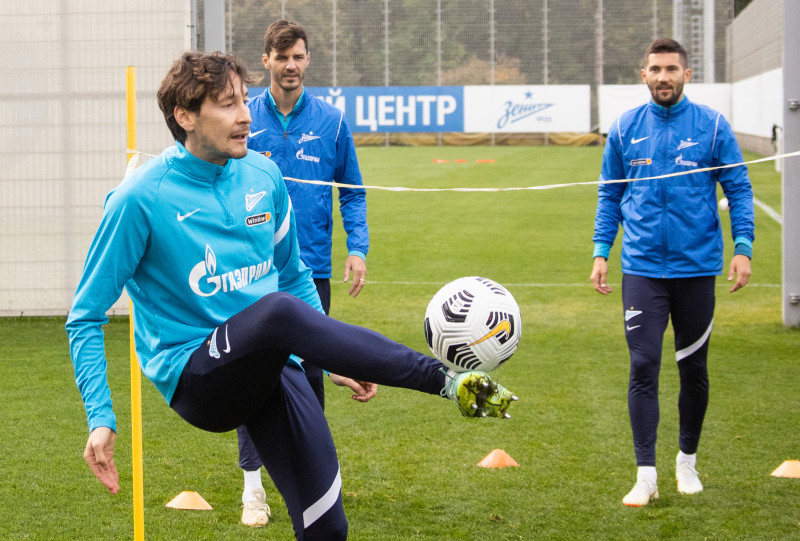 Открытая тренировка «Зенита» перед матчем со «Спартаком»