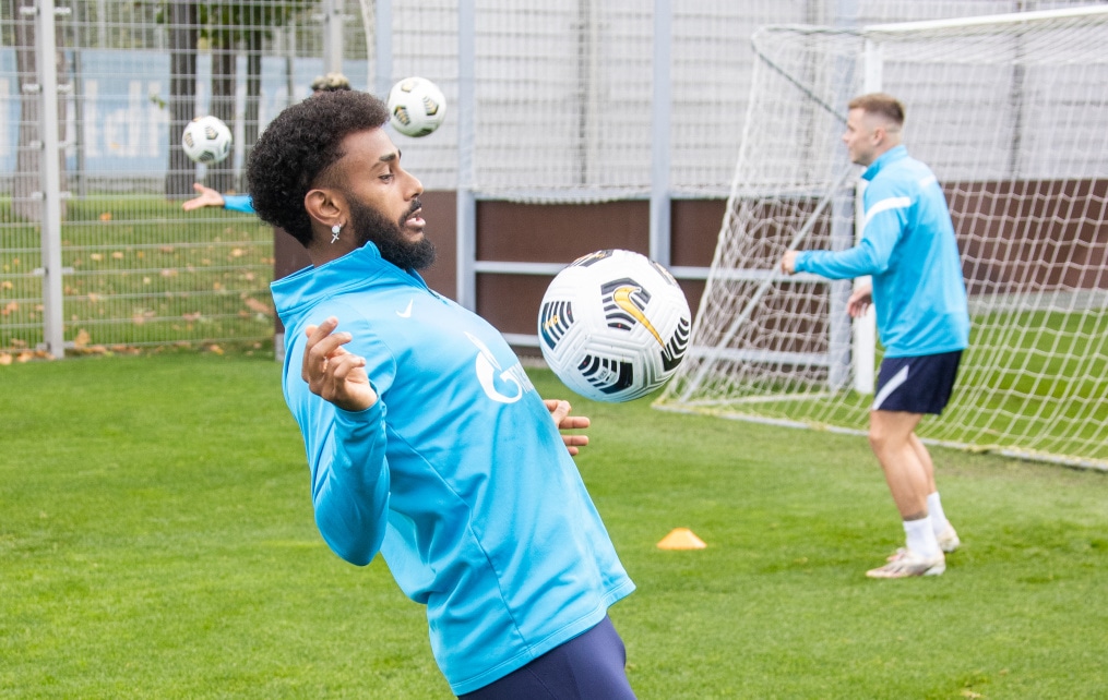 Открытая тренировка «Зенита» перед матчем со «Спартаком»