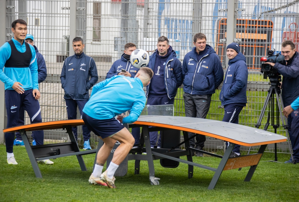 Открытая тренировка «Зенита» перед матчем со «Спартаком»