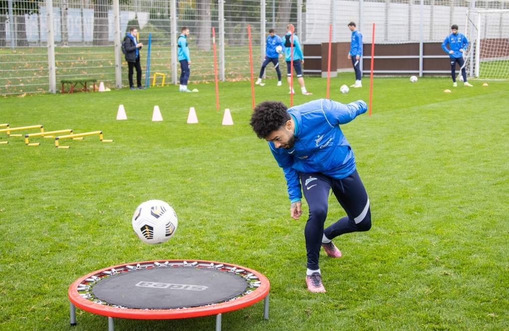 Открытая тренировка «Зенита» перед матчем со «Спартаком»