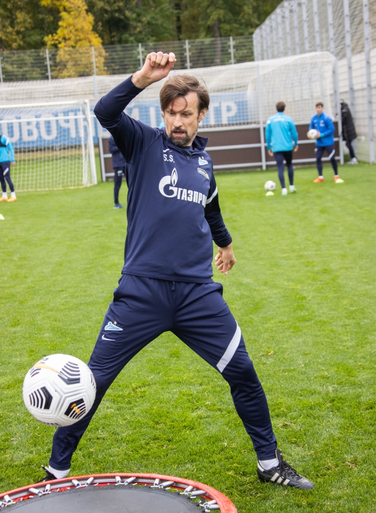 Открытая тренировка «Зенита» перед матчем со «Спартаком»