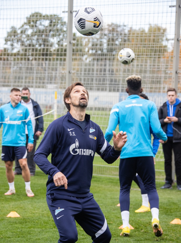Открытая тренировка «Зенита» перед матчем со «Спартаком»