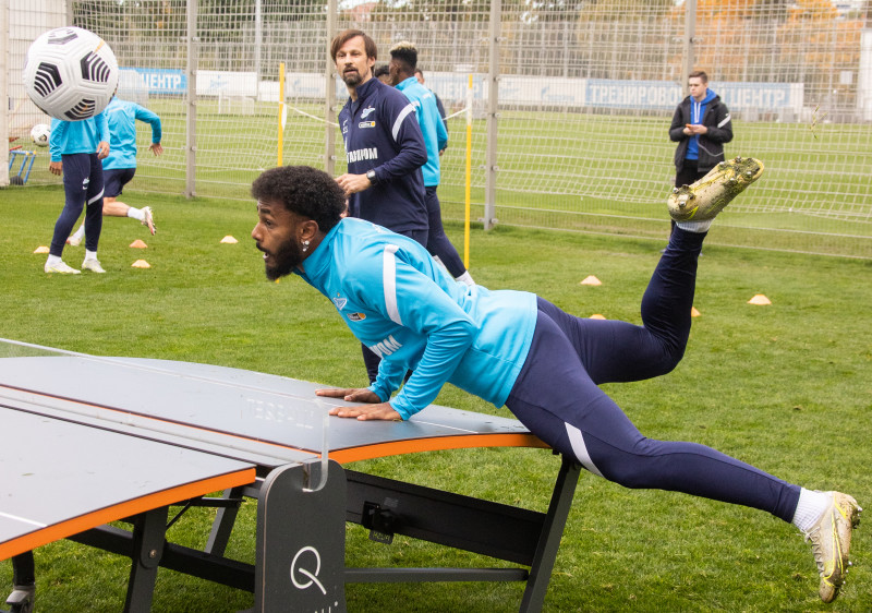 Открытая тренировка «Зенита» перед матчем со «Спартаком»