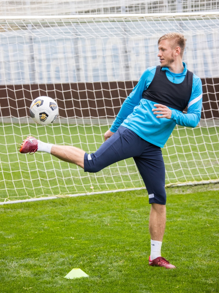 Открытая тренировка «Зенита» перед матчем со «Спартаком»