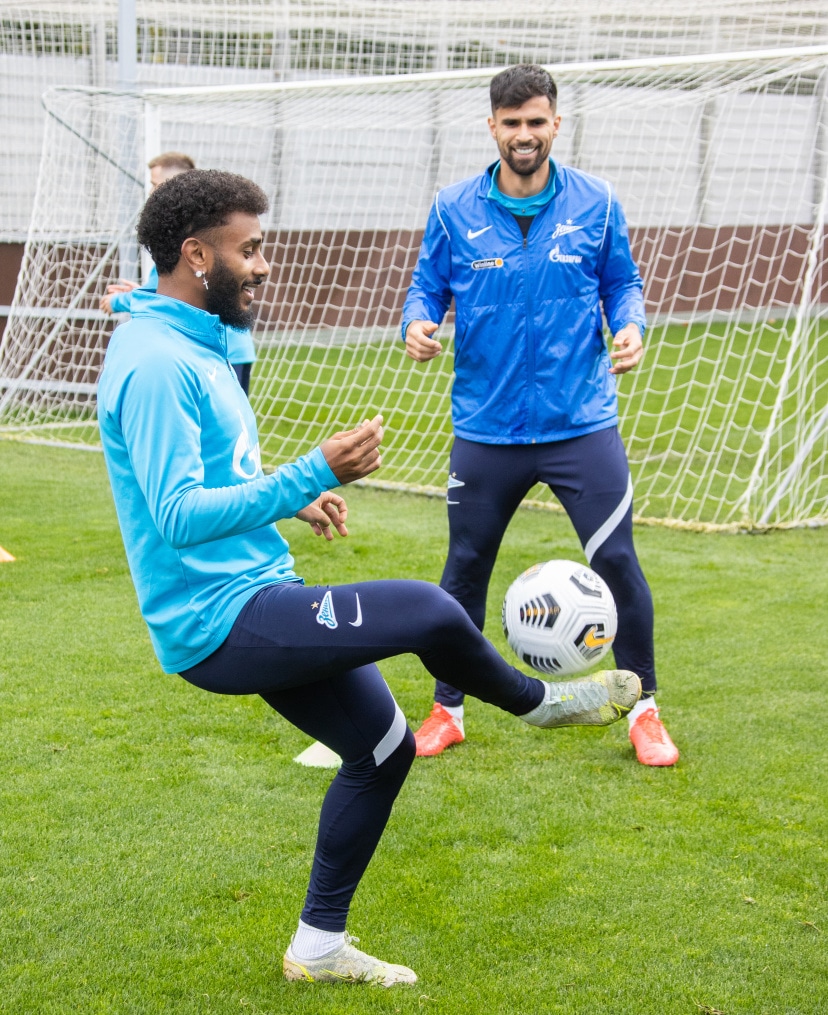 Открытая тренировка «Зенита» перед матчем со «Спартаком»