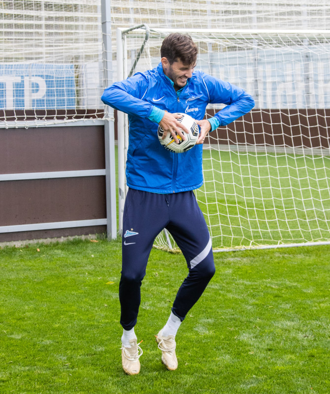 Открытая тренировка «Зенита» перед матчем со «Спартаком»