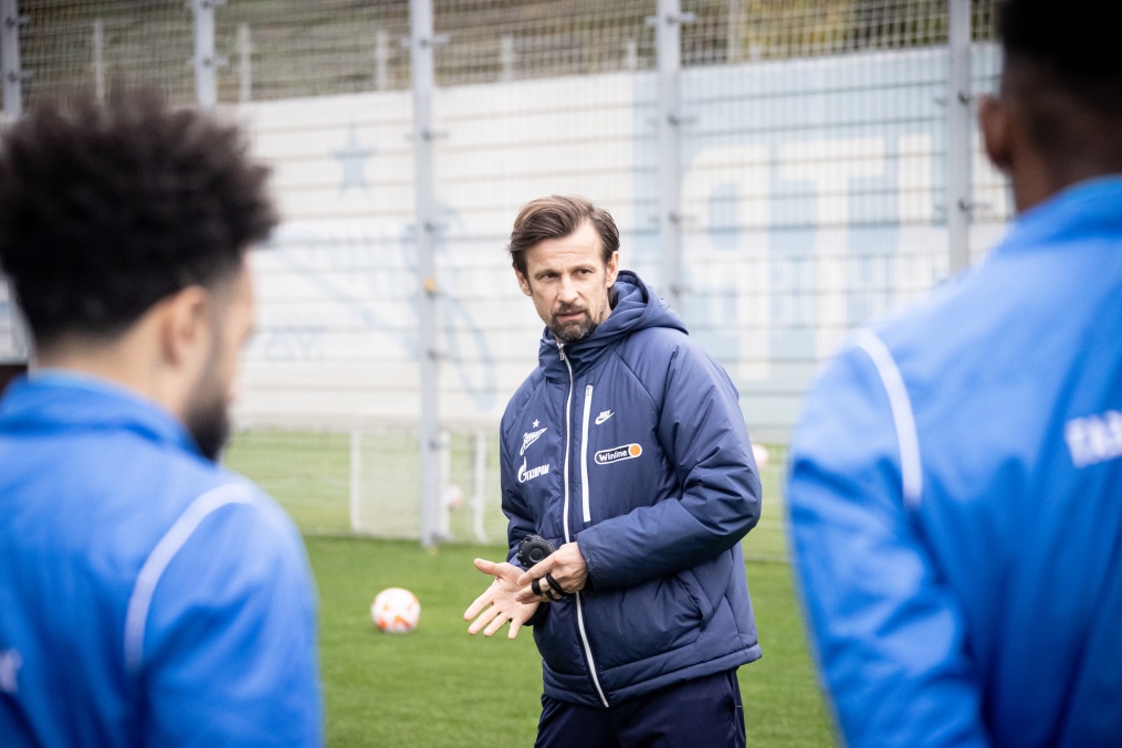 Открытая тренировка «Зенита» перед матчем с «Факелом»