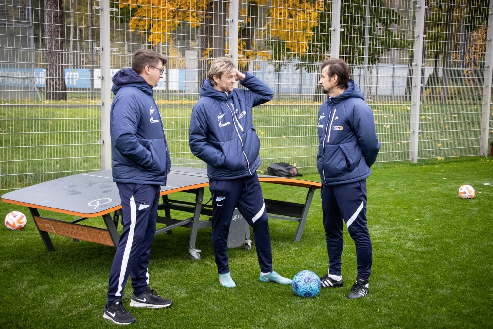 Открытая тренировка «Зенита» перед матчем с «Факелом»