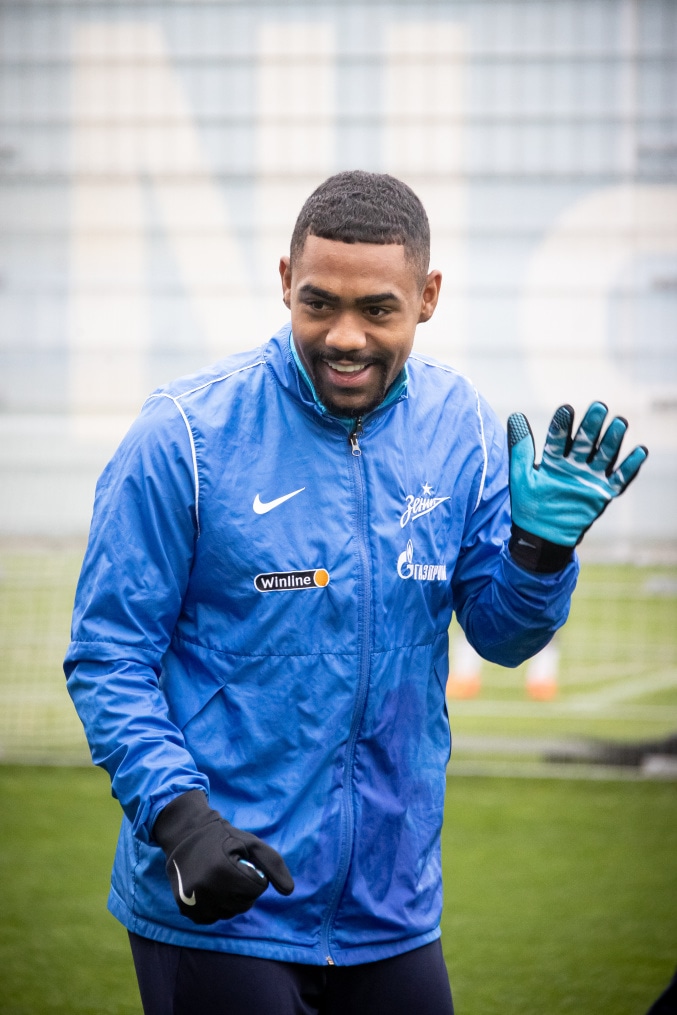 Открытая тренировка «Зенита» перед матчем с «Факелом»