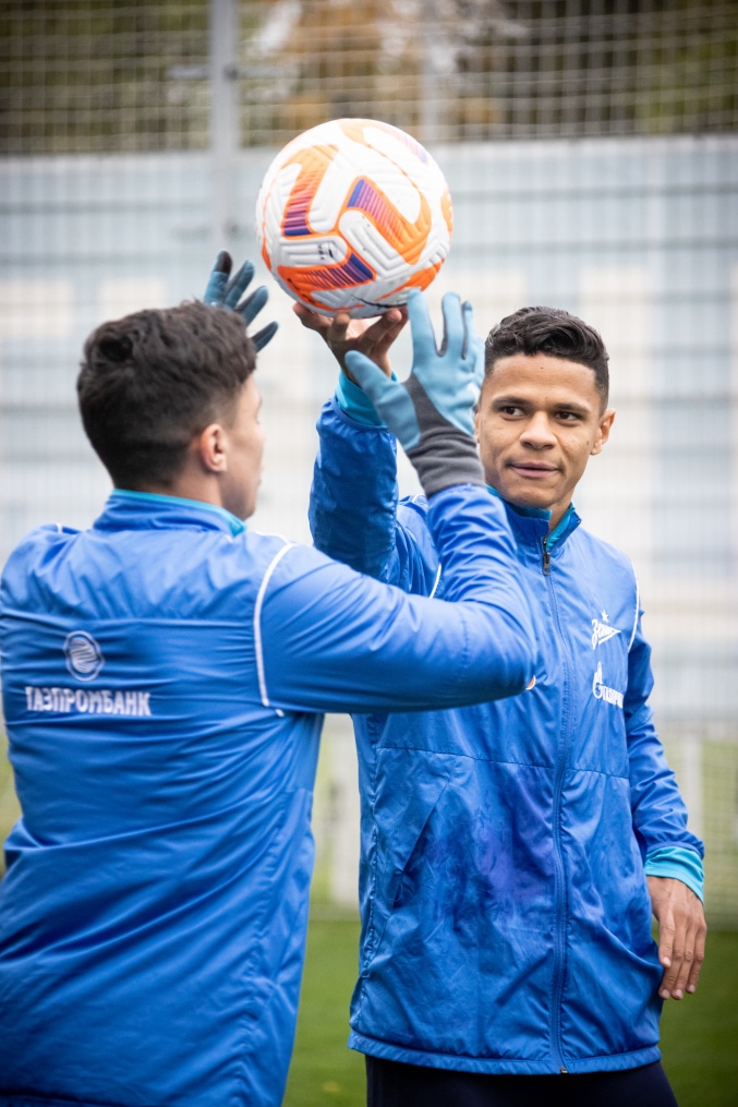 Открытая тренировка «Зенита» перед матчем с «Факелом»