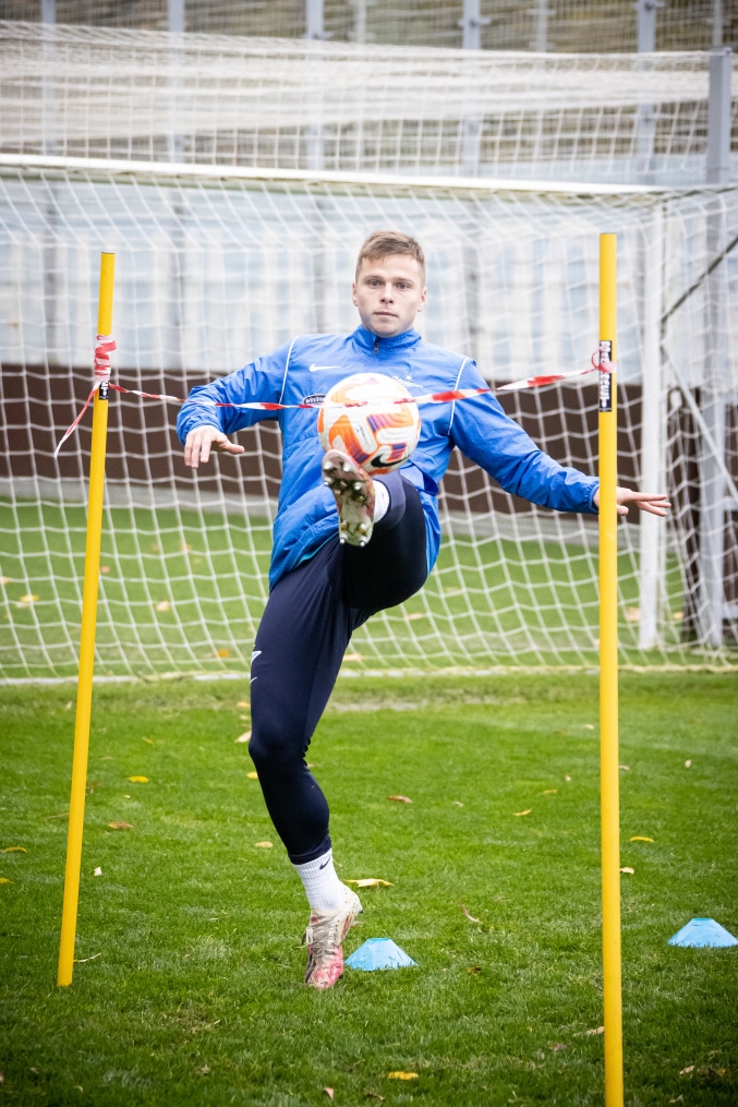 Открытая тренировка «Зенита» перед матчем с «Факелом»