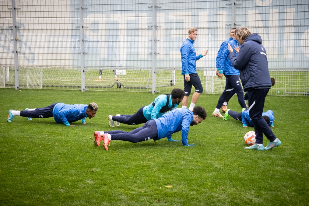 Открытая тренировка «Зенита» перед матчем с «Факелом»