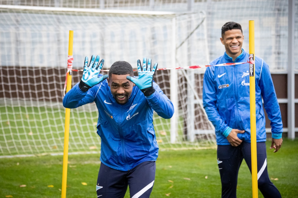 Открытая тренировка «Зенита» перед матчем с «Факелом»