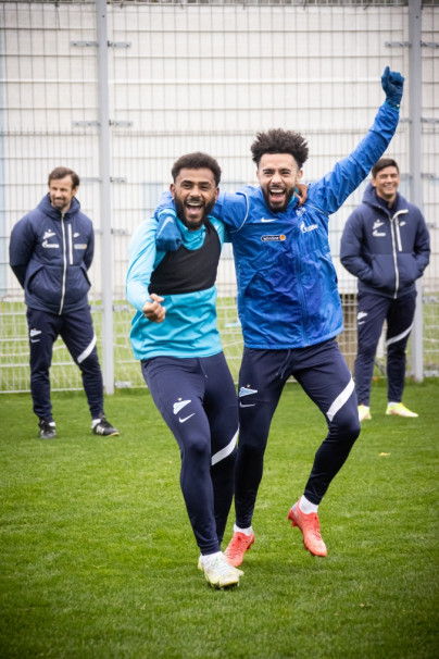 Открытая тренировка «Зенита» перед матчем с «Факелом»