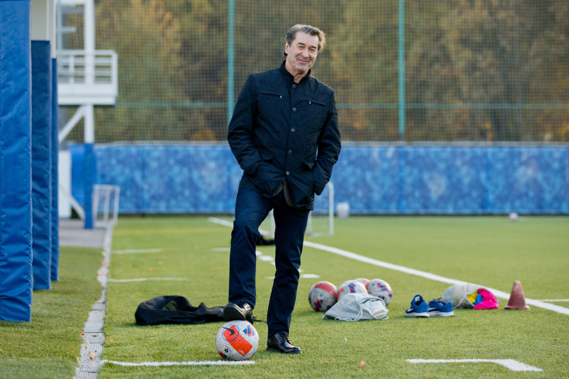 Тренер «Црвены Звезды» на тренировке «Зенита»-м