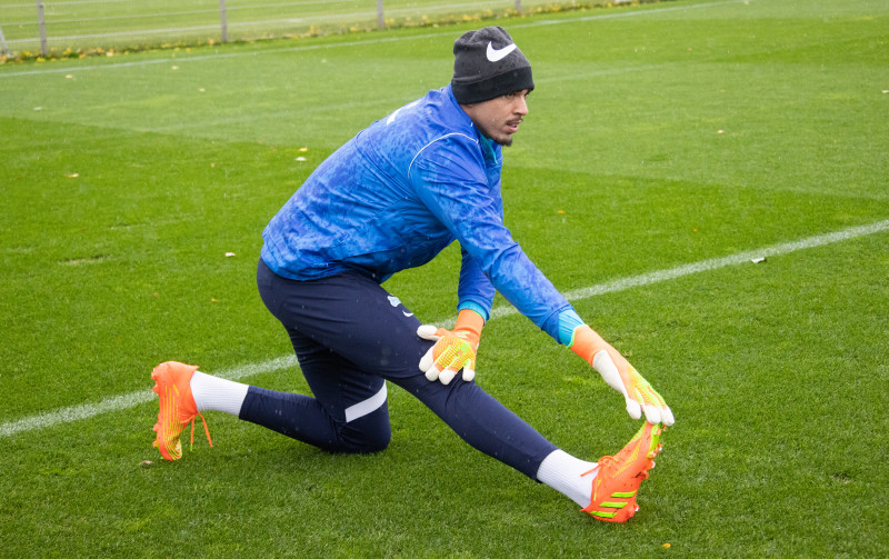 Тренировка «Зенита» перед матчем с «Крыльями Советов»