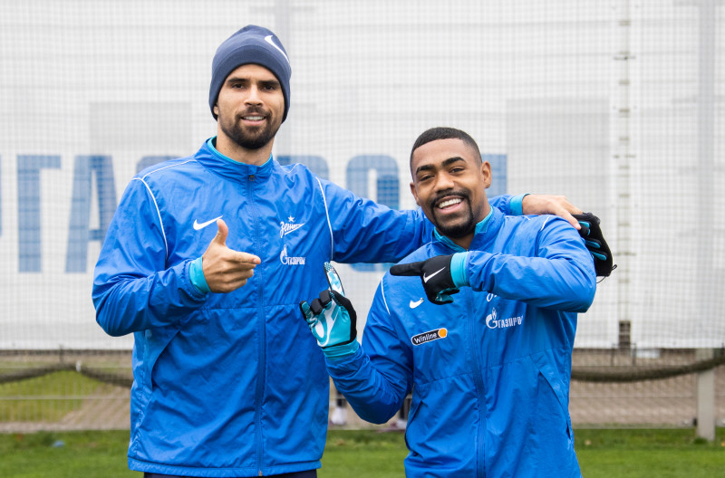 Открытая тренировка «Зенита» перед матчем с «Краснодаром»