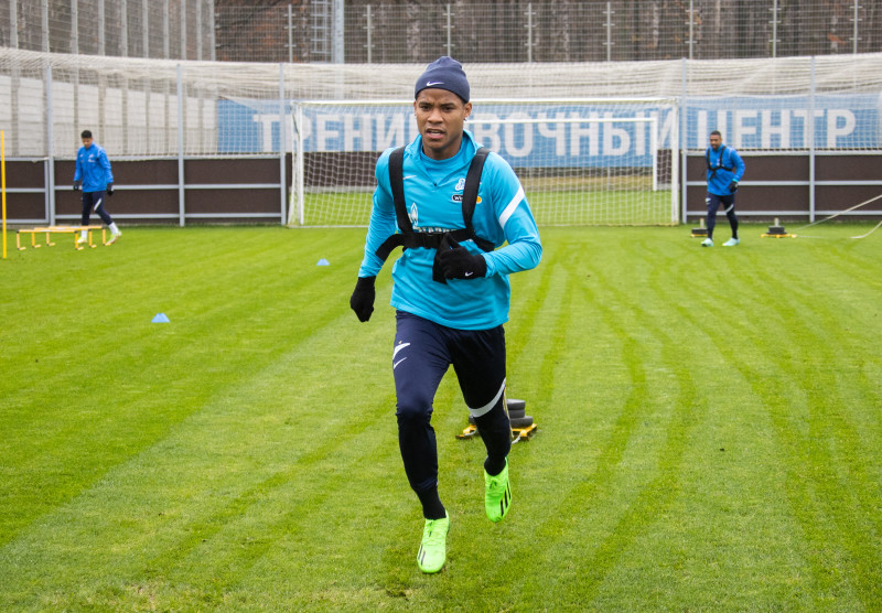 Открытая тренировка «Зенита» перед матчем с «Краснодаром»